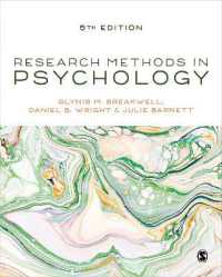 心理学研究法（第５版）<br>Research Methods in Psychology （5TH）