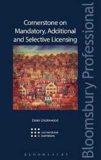 Cornerstone on Mandatory, Additional and Selective Licensing (Cornerstone on...)