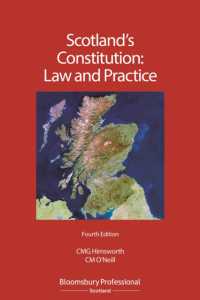Scotland's Constitution: Law and Practice （4TH）