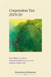 Bloomsbury Professional Corporation Tax 2019/20 (Core Tax Annuals)