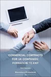 Commercial Contracts for UK Companies: Formation to Exit (Directors' Handbook Series)