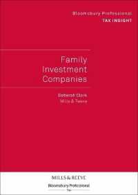 Bloomsbury Professional Tax Insight : Family Investment Companies （Reprint）