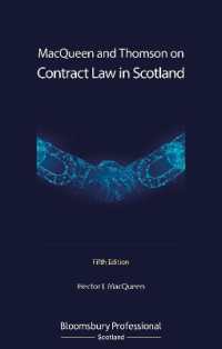 MacQueen and Thomson on Contract Law in Scotland