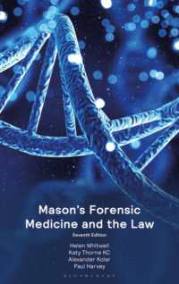 Mason's Forensic Medicine and the Law （7TH）