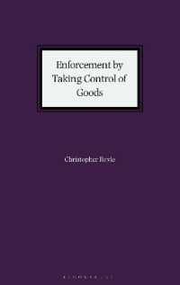 Enforcement by Taking Control of Goods : The law of enforcement pursuant to Schedule 12 of the Tribunals, Courts and Enforcement Act 2007