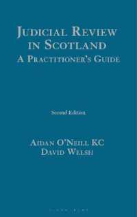 Judicial Review in Scotland: a Practitioner's Guide （2ND）