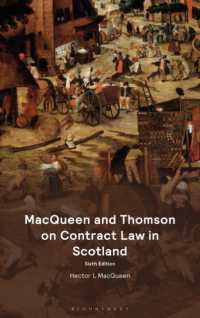 MacQueen and Thomson on Contract Law in Scotland （6TH）