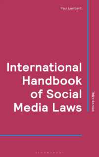 International Handbook of Social Media Laws （3RD）