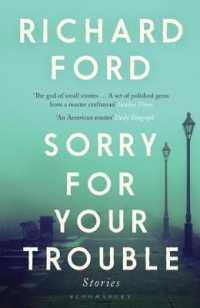 Sorry for Your Trouble -- Paperback (English Language Edition)