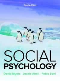 Social Psychology 3e （3RD）
