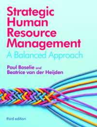 Strategic Human Resource Management: a Balanced Approach （3RD Looseleaf）