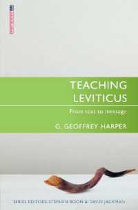 Teaching Leviticus : From Text to Message (Proclamation Trust)