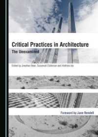 Critical Practices in Architecture : The Unexamined (The Arts, Design and Culture in Cities)