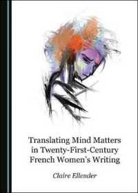 Translating Mind Matters in Twenty-First-Century French Women's Writing
