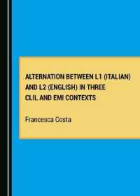 Alternation between L1 (Italian) and L2 (English) in Three CLIL and EMI Contexts