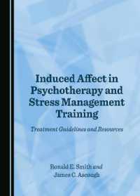 Induced Affect in Psychotherapy and Stress Management Training : Treatment Guidelines and Resources