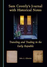 Sam Coverly's Journal with Historical Notes : Traveling and Trading in the Early Republic