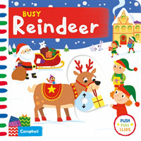 Busy Reindeer (Campbell Busy Books) -- Board book