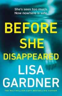 Before She Disappeared -- Paperback (English Language Edition)