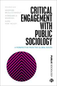 Critical Engagement with Public Sociology : A Perspective from the Global South (Public Sociology)