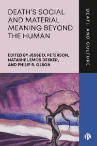 Death's Social and Material Meaning beyond the Human (Death and Culture)