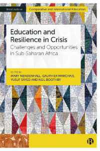 Education and Resilience in Crisis : Challenges and Opportunities in Sub-Saharan Africa (Bristol Studies in Comparative and International Education)