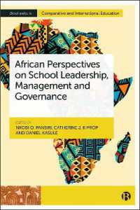 African Perspectives on School Leadership, Management and Governance (Bristol Studies in Comparative and International Education)
