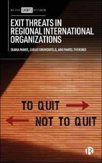 Exit Threats in Regional International Organizations