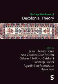 脱植民地化理論ハンドブック<br>The Sage Handbook of Decolonial Theory
