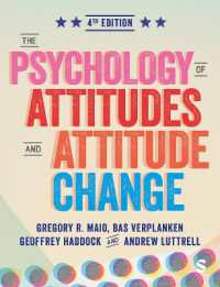 The Psychology of Attitudes and Attitude Change （4TH）