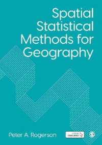 地理学のための空間統計学入門<br>Spatial Statistical Methods for Geography