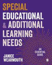 特殊教育・追加学習のニーズ：必須ガイド<br>Special Educational and Additional Learning Needs : An Essential Guide