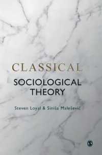 古典社会学理論入門<br>Classical Sociological Theory