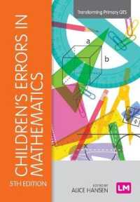 Children's Errors in Mathematics (Transforming Primary Qts Series) （5TH）