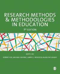 教育調査：方法と方法論（第３版）<br>Research Methods and Methodologies in Education （3RD）
