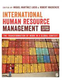 国際人的資源管理：グローバルな文脈における仕事の変容（第２版）<br>International Human Resource Management : The Transformation of Work in a Global Context （2ND）