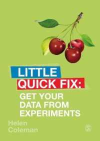 Get Your Data from Experiments : Little Quick Fix (Little Quick Fix)