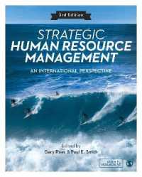 戦略的人的資源管理：国際的視座（第３版）<br>Strategic Human Resource Management : An International Perspective （3RD）