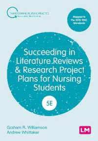 Succeeding in Literature Reviews and Research Project Plans for Nursing Students (Transforming Nursing Practice Series) （5TH）