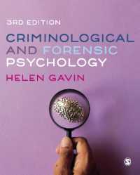 Criminological and Forensic Psychology （3RD）