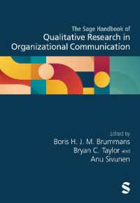 組織コミュニケーションにおける質的研究ハンドブック<br>The Sage Handbook of Qualitative Research in Organizational Communication