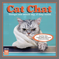 Cat Chat Things Cats Would Say If They Could 2019 Calendar （16M WAL）