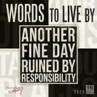 Words to Live by 2020 Calendar （16M WAL）
