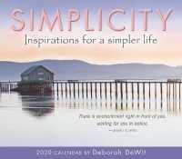 Simplicity 2020 Calendar : Inspirations for a Simpler Life （BOX PAG）