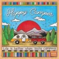 Happy Camper (Wall 16 Month) -- Paperback