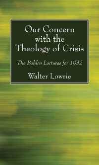 Our Concern with the Theology of Crisis