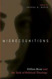 Misrecognitions : Gillian Rose and the Task of Political Theology