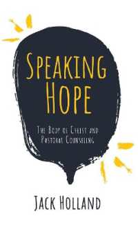 Speaking Hope : The Body of Christ and Pastoral Counseling