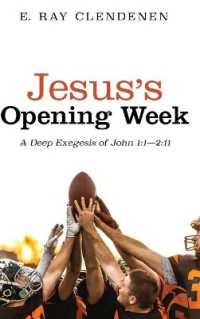 Jesus's Opening Week : A Deep Exegesis of John 1:1--2:11