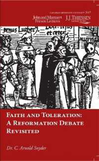 Faith and Toleration (J.J. Thiessen Lecture)